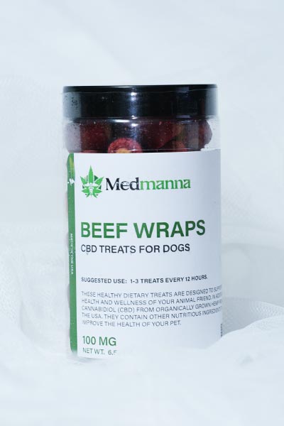 CBD for Pets - Beef wraps CBD PET TREATS