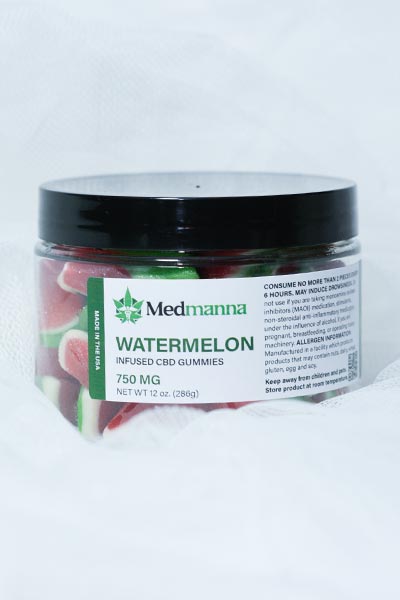 Infused CBD Watermelon Gummies 750mg