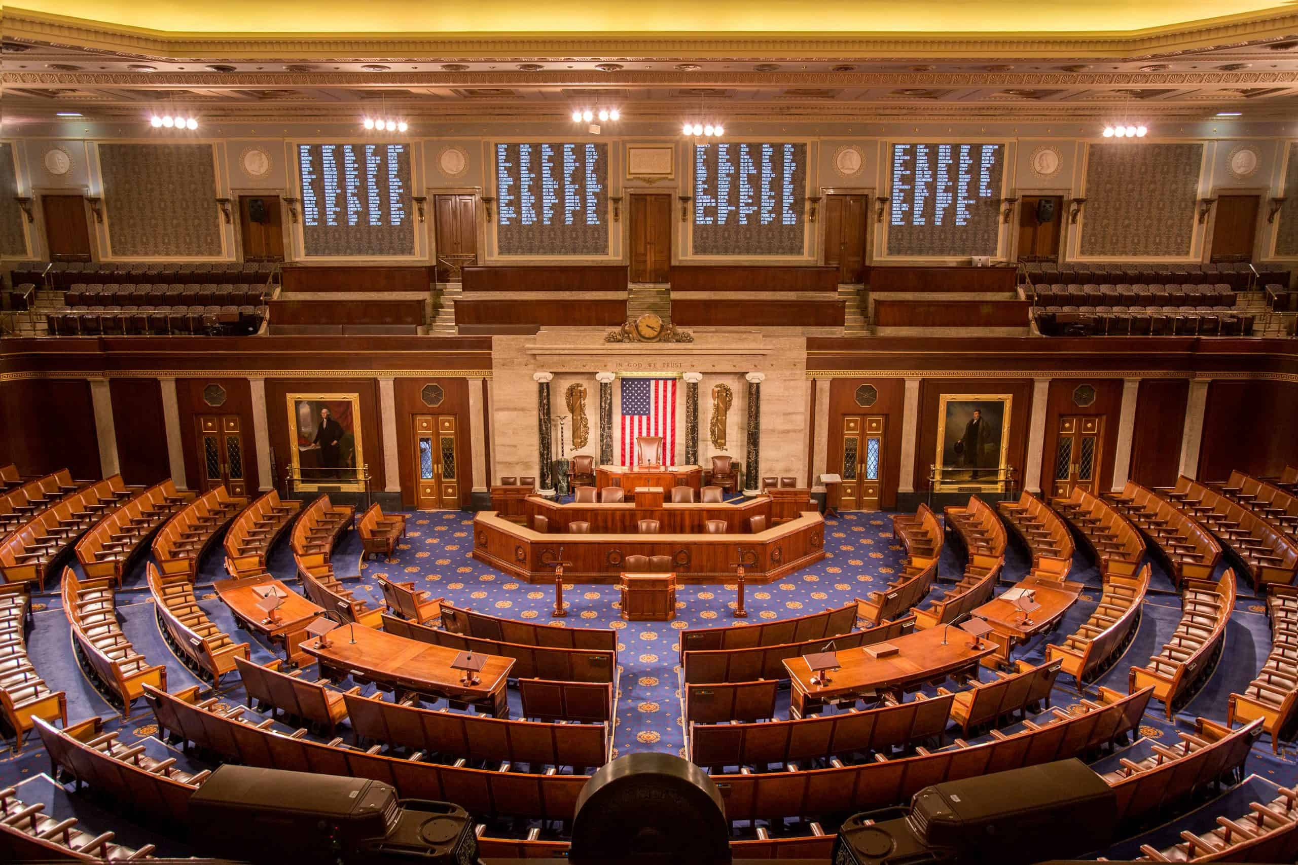 US House of Representatives Chamber
